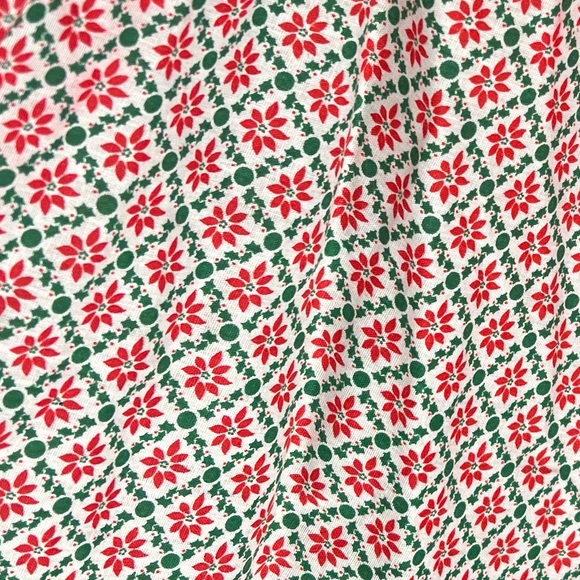 Vintage Holiday Holly Dancing skirt prairie cottagecore lolita dolly Holiday S - Picture 6 of 6